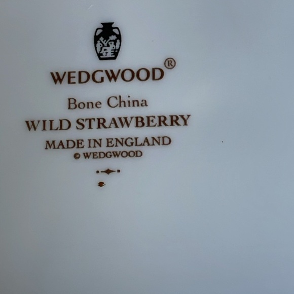 Wedgwood "Wild Strawberry" Long Octagonal Rectangular Tray - Picture 2 of 6